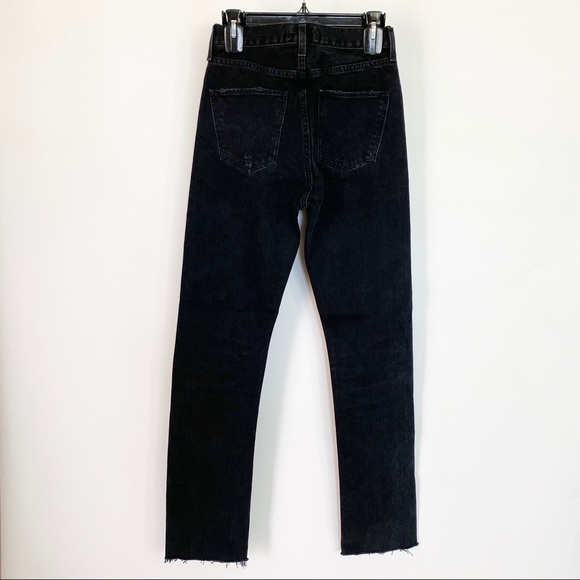 AGOLDE Cherie High Rise Straight in Distortion - Size 24 - Picture 3 of 9